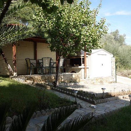 Beach Front House With View Marathos  Exterior foto